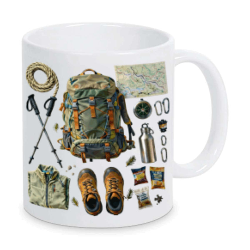 Tasse Wandern
